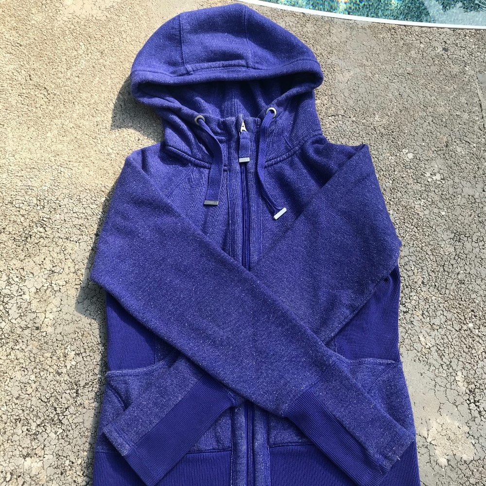 Zella zip  up athletic jacket - Purple - Picture 3 of 3